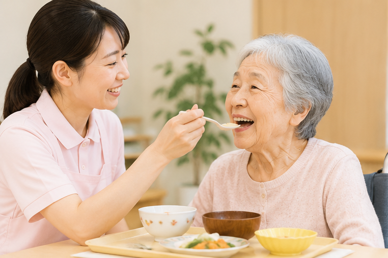 お食事のサポート