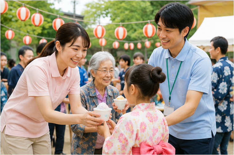地域とのつながり